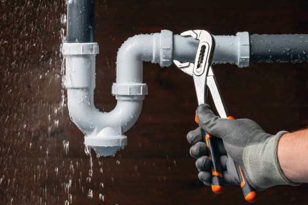 Professional Leak Detection technician working in Bridgewater, MA